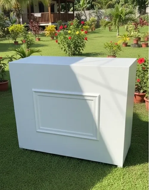 Bar Counter- 4 FT White