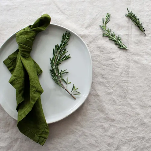 Napkin- Forest Green Linen