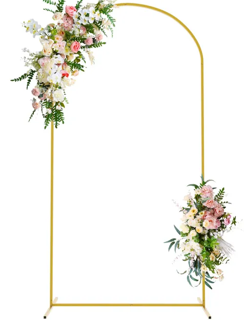7.2 FT Gold Arch Backdrop Arch 