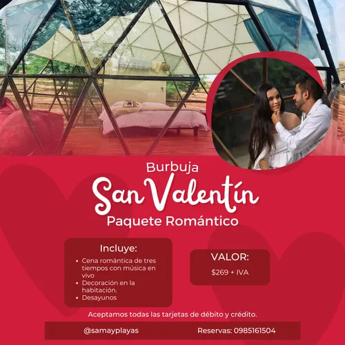 SAN VALENTIN - BURBUJA