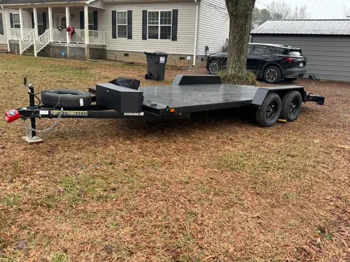 Car Trailer Steel Deck 7x18
