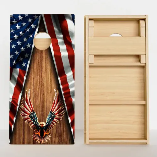 Patriotic Corn Hole Boards