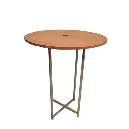 Collapsible Round Cocktail Table