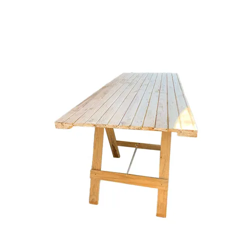Wooden Trestle Table