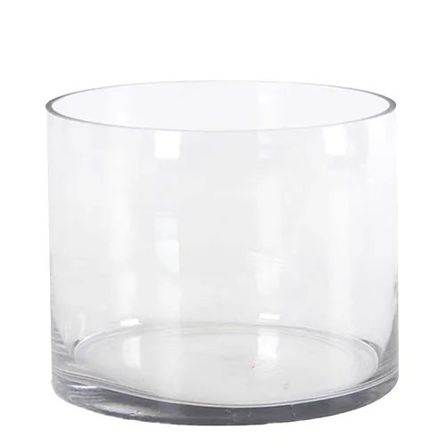 15x15cm Glass Cylinder Vase