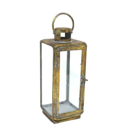 Gold Santorini Lantern - Large 