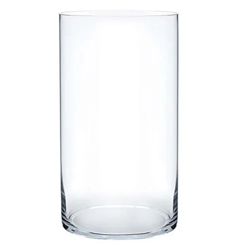 45x15cm Clear Glass Cylinder Vase