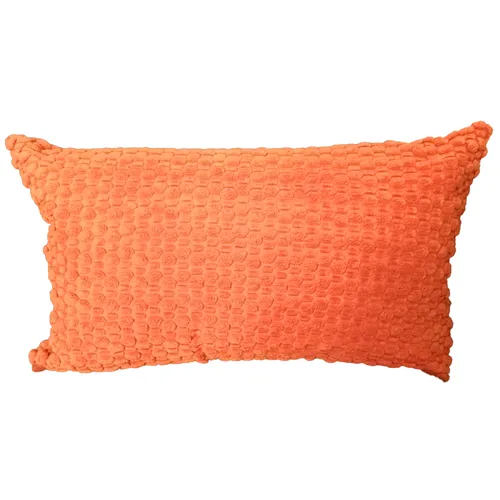 Burnt Orange Rectangular Cushion Cover