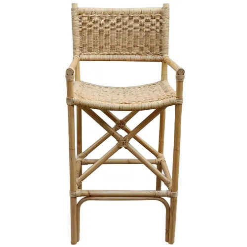 Natural Woven Barstools