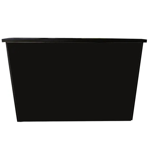 Portable Bar - Black with Black Top
