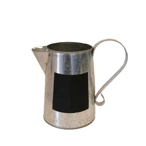 Zinc Watering Can with Blackboard Label