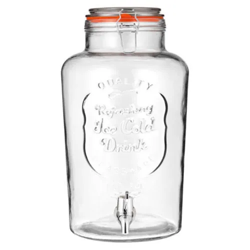 Glass Juice Urns - Boho 7L