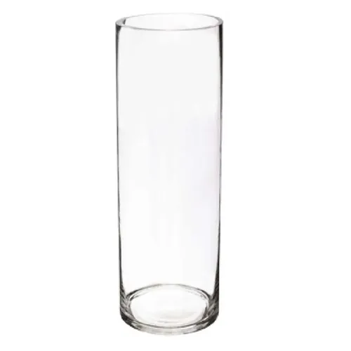 30x10cm Clear Glass Cylinder Vase