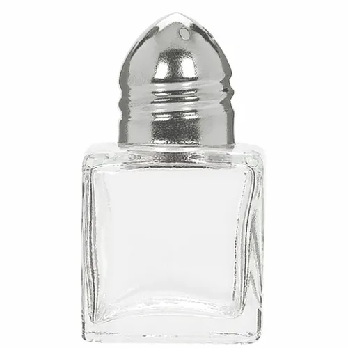 Mini Glass Salt & Pepper Shakers - per set