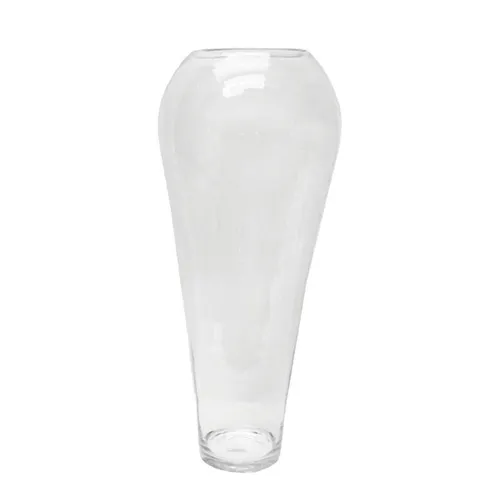 Clear Glass Buttercup Vase 