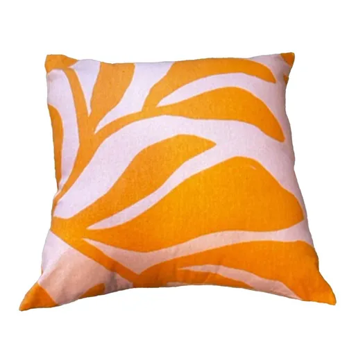 Yellow & Light Pink Cushion Cover