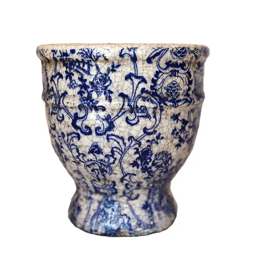 Blue & White Ginger Jar Vases