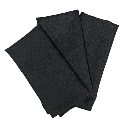 Black Panama Napkins
