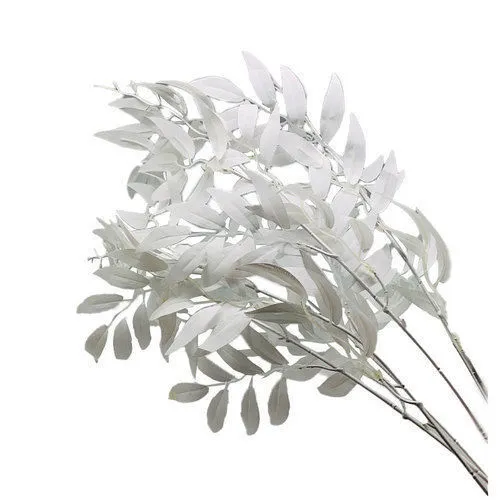 White Bunch of Eucalyptus Silk Foliage