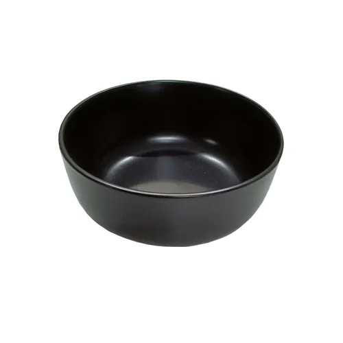 Black stoneware Rice bowls