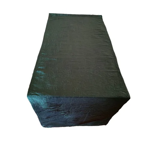 Hunters Green Crushed Taffeta Runner