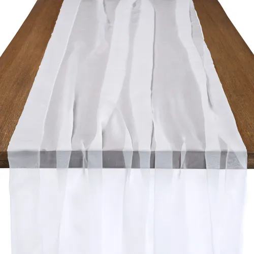 White Organdy 3m Runner
