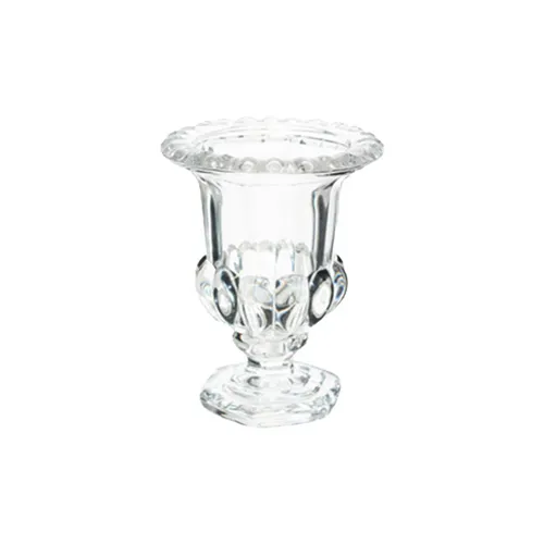 Clear Glass Chateau Glass Urn 