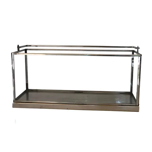 Silver & Glass Tank