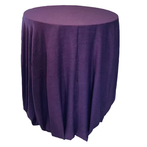 Purple Linen Tablecloth