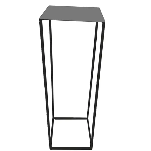 Black Metal Plinth - Large