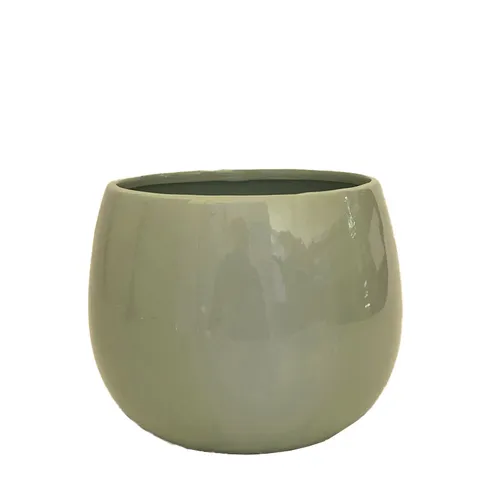 Sage Green Bowl Vase