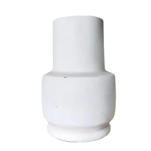 White Handcrafted Vase