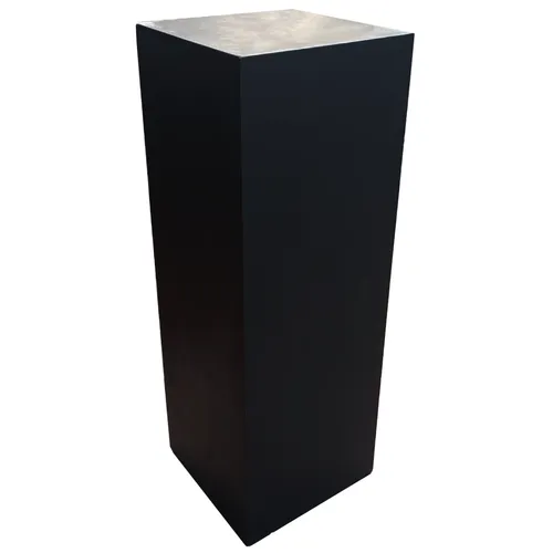 Black Wooden Plinth 