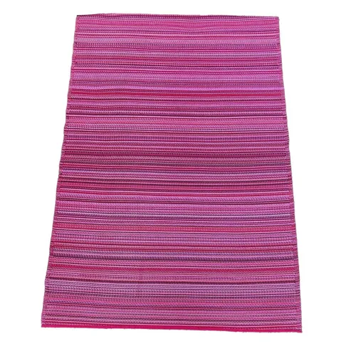 Pink Woven Carpet Rug