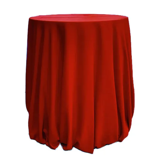 Red Linen Tablecloth