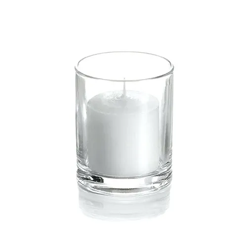 Clear Glass Cylinder Votive