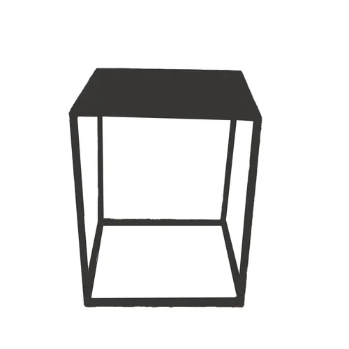 Black Metal Plinth - Small