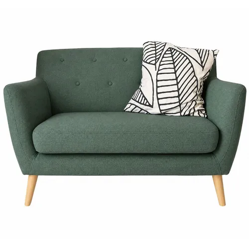 Green Scandi 2 Seater Couch