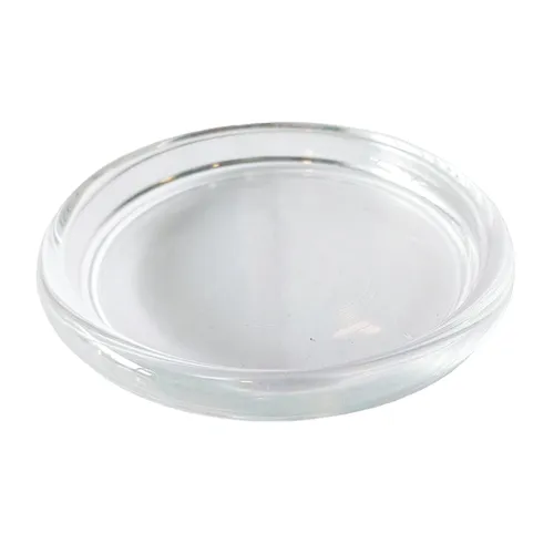 Plain Glass Pillar Candleholder
