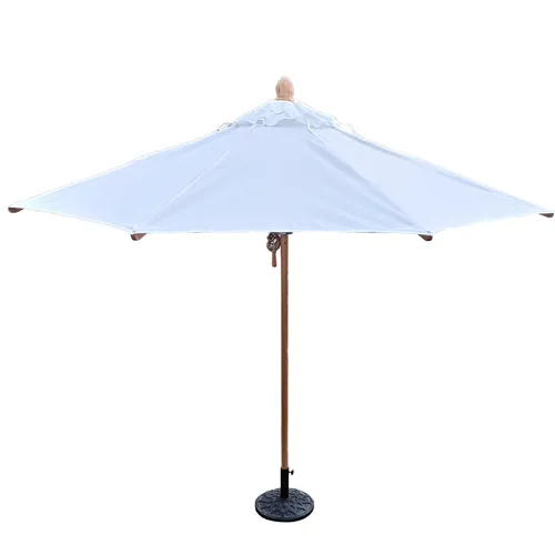 White Garden Umbrella - Safari