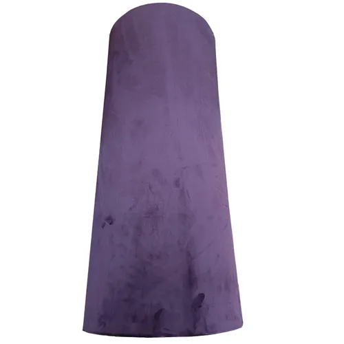 Purple Velvet Cylinderical Shade