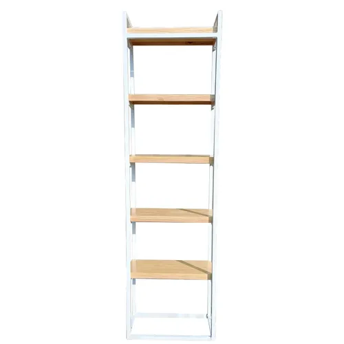 White & Wood Shelves