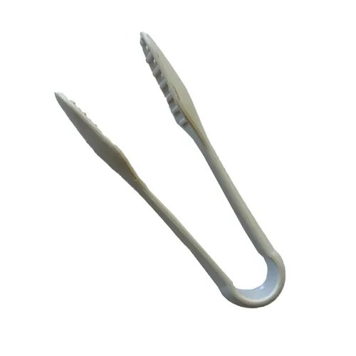 Light Grey Perspex Serving Tongs - Small