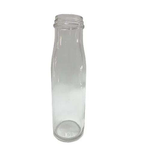 Clear Glass Welcome Drinks Bottle