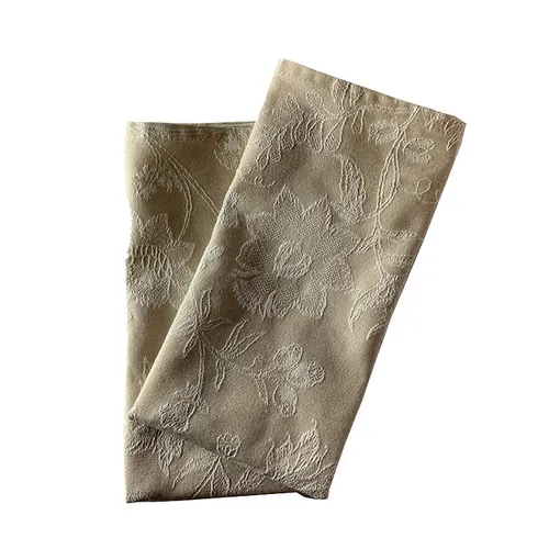 Taupe Jacquard Napkins