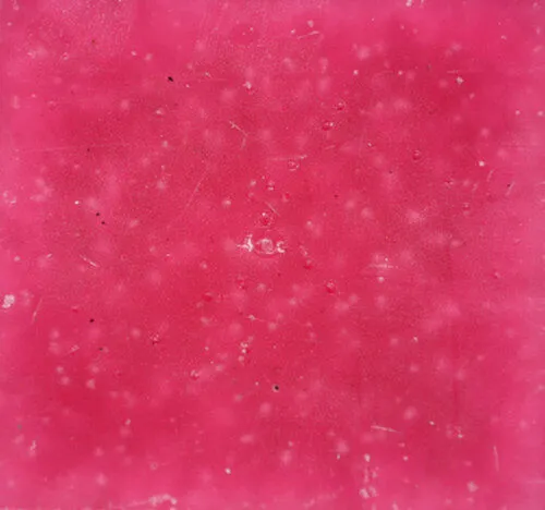 Frosted Shocking Pink Dinner Candles