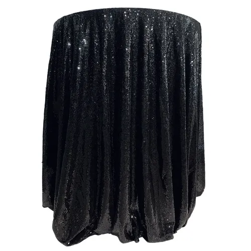 Black Sequin  Tablecloths