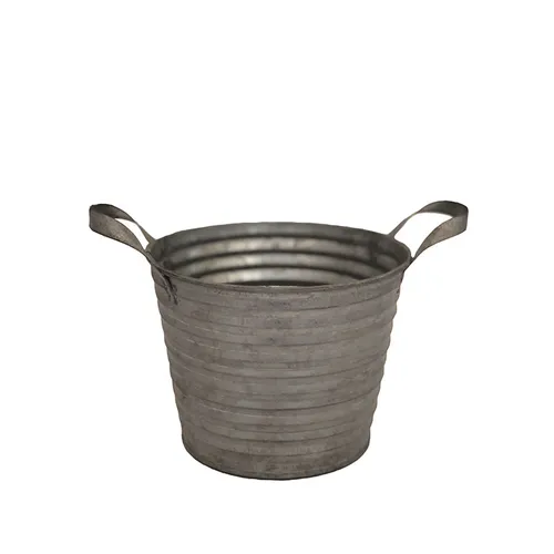 Zinc Ribbed Bucket