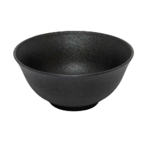 Black Stoneware  Dessert Bowl 15cm