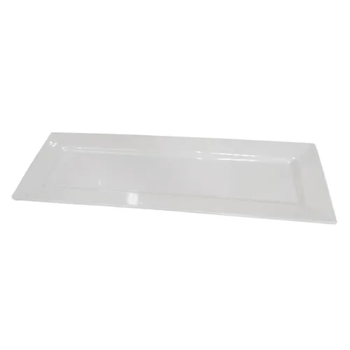 White China Narrow Rectangular Platters 